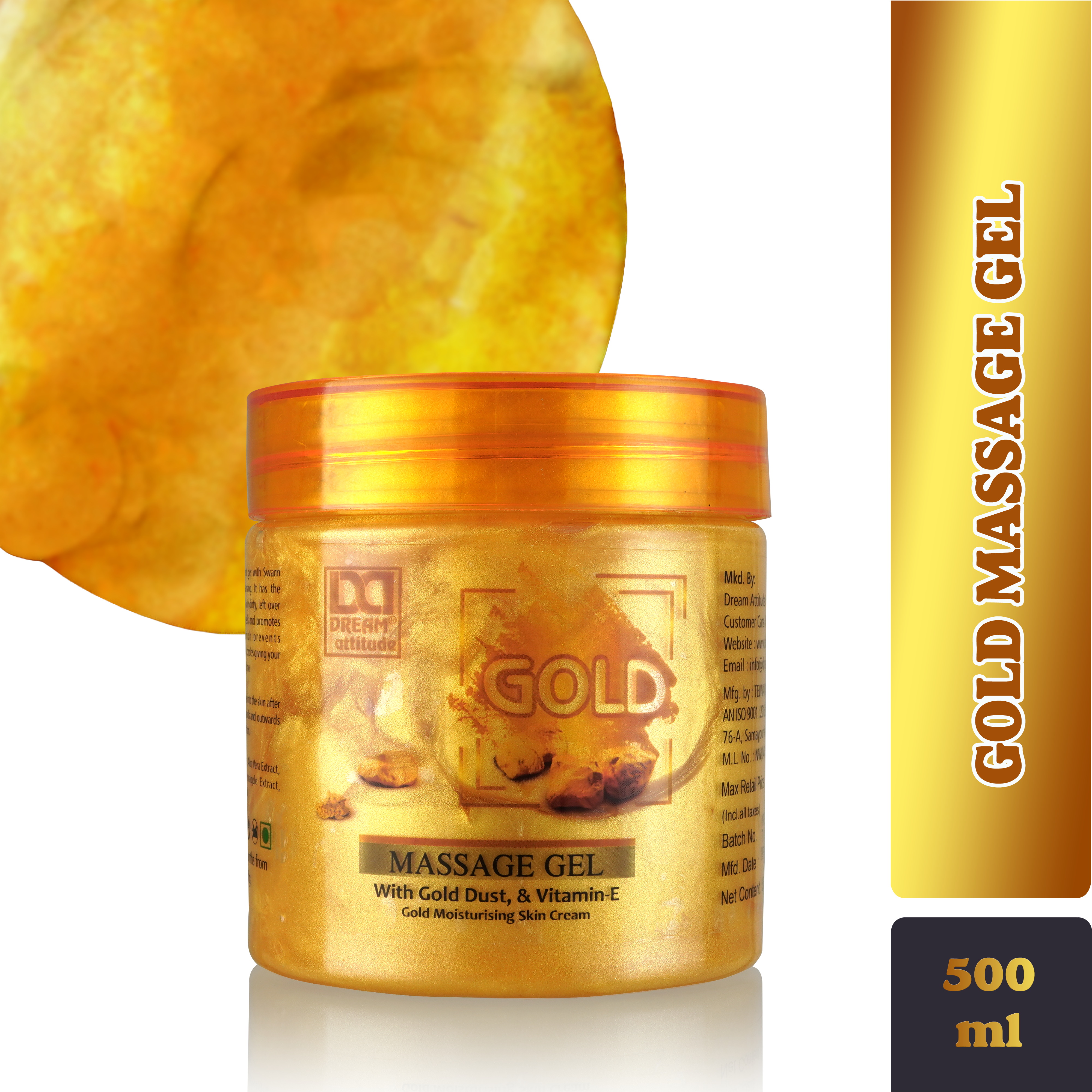 GOLD MASSAGE GEL