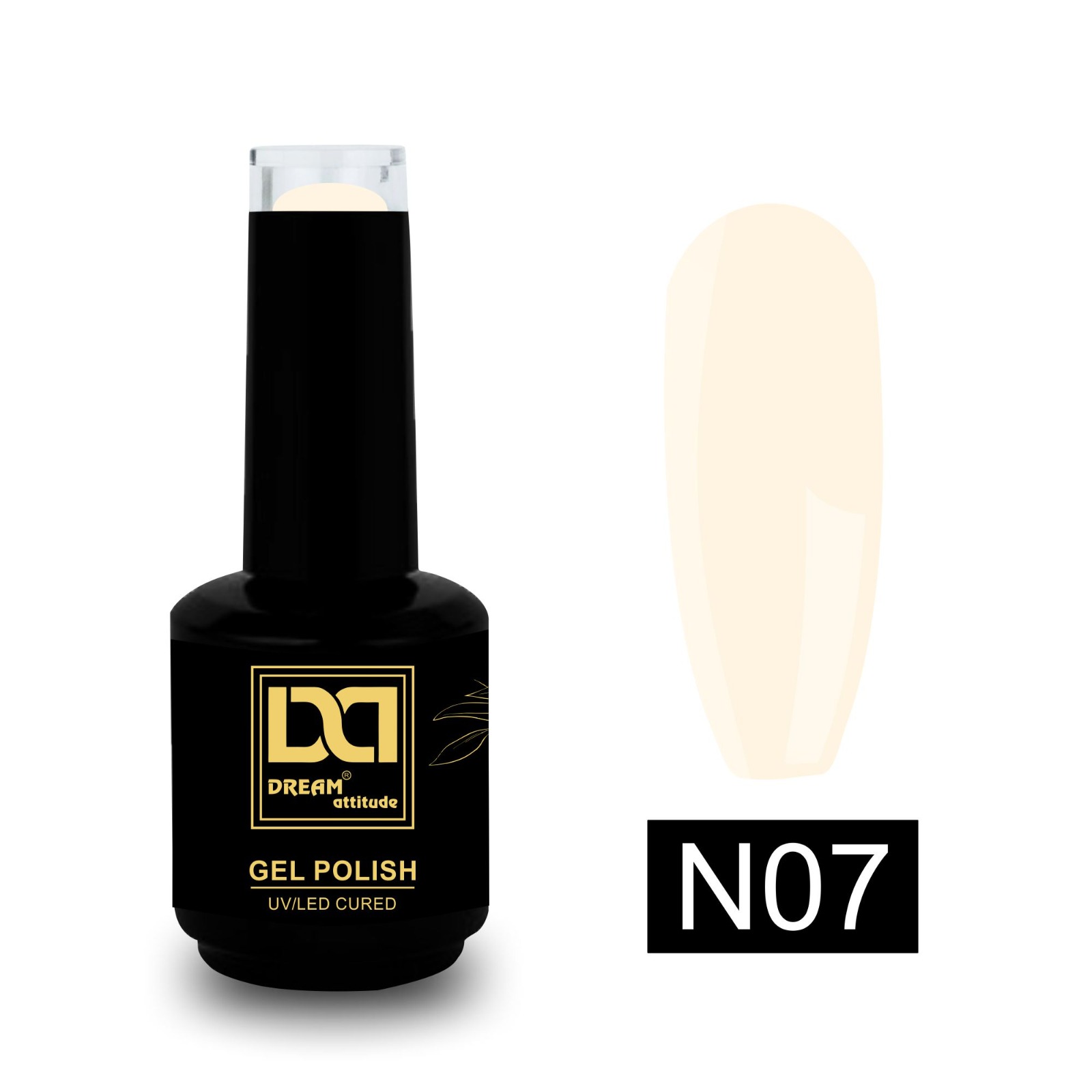 Unveil Artistry with Dream Attitude Crackle Gel Polish 15ml N-7 to N-12